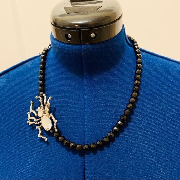 Beaded Spider Necklace  - Picture 1 of 1